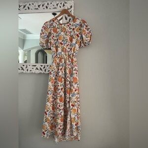 ✨Reformation Multicolor Floral Open Back Lenin Maxi Dress✨